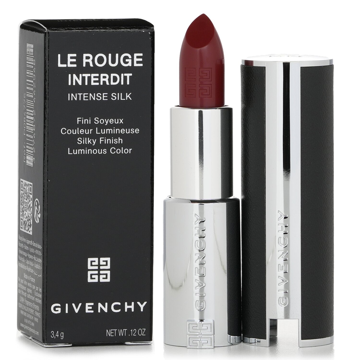 Givenchy Le Rouge Interdit Intense Silk Lipstick - # N334 Grenat Volontaire 3.4g