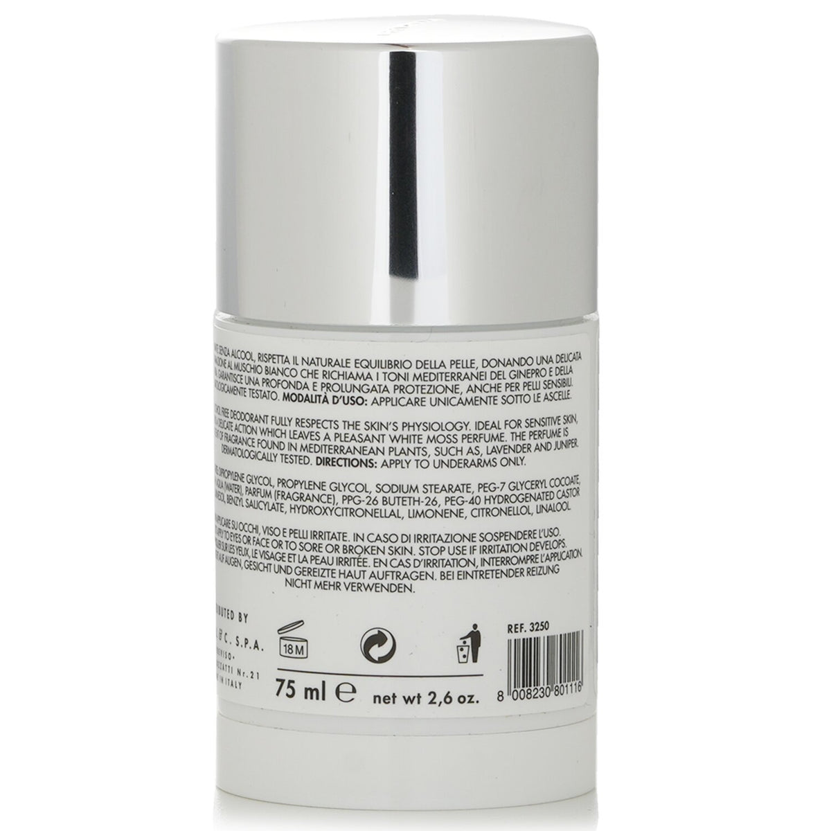Acca Kappa White Moss Deodorant Stick 75ml/2.6oz