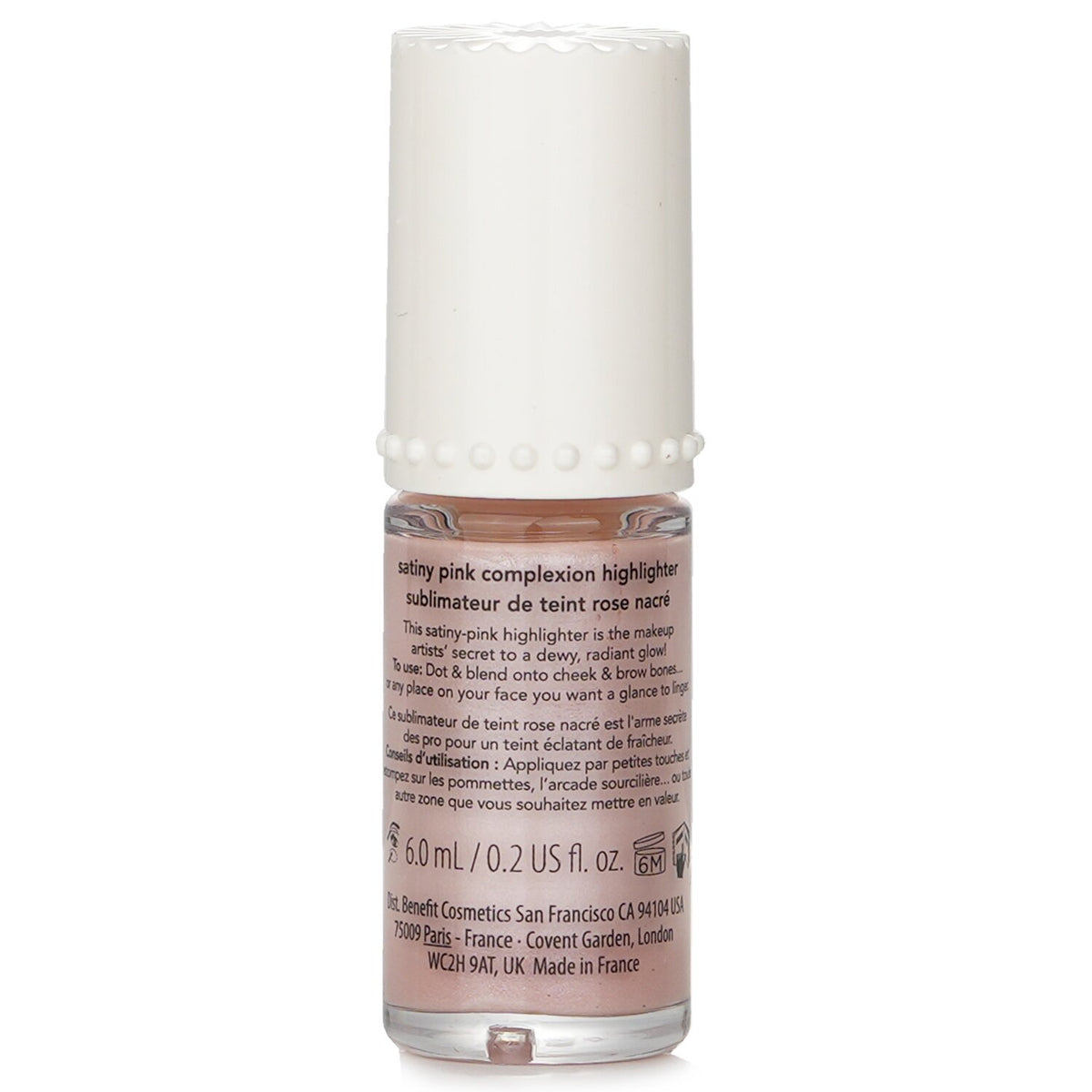 Benefit High Beam Satiny Pink Complexion Highlighter 6ml/0.2oz