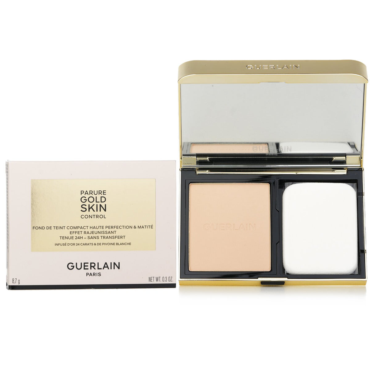 Guerlain Parure Gold Skin Control High Perfection Matte Compact Foundation - # 2