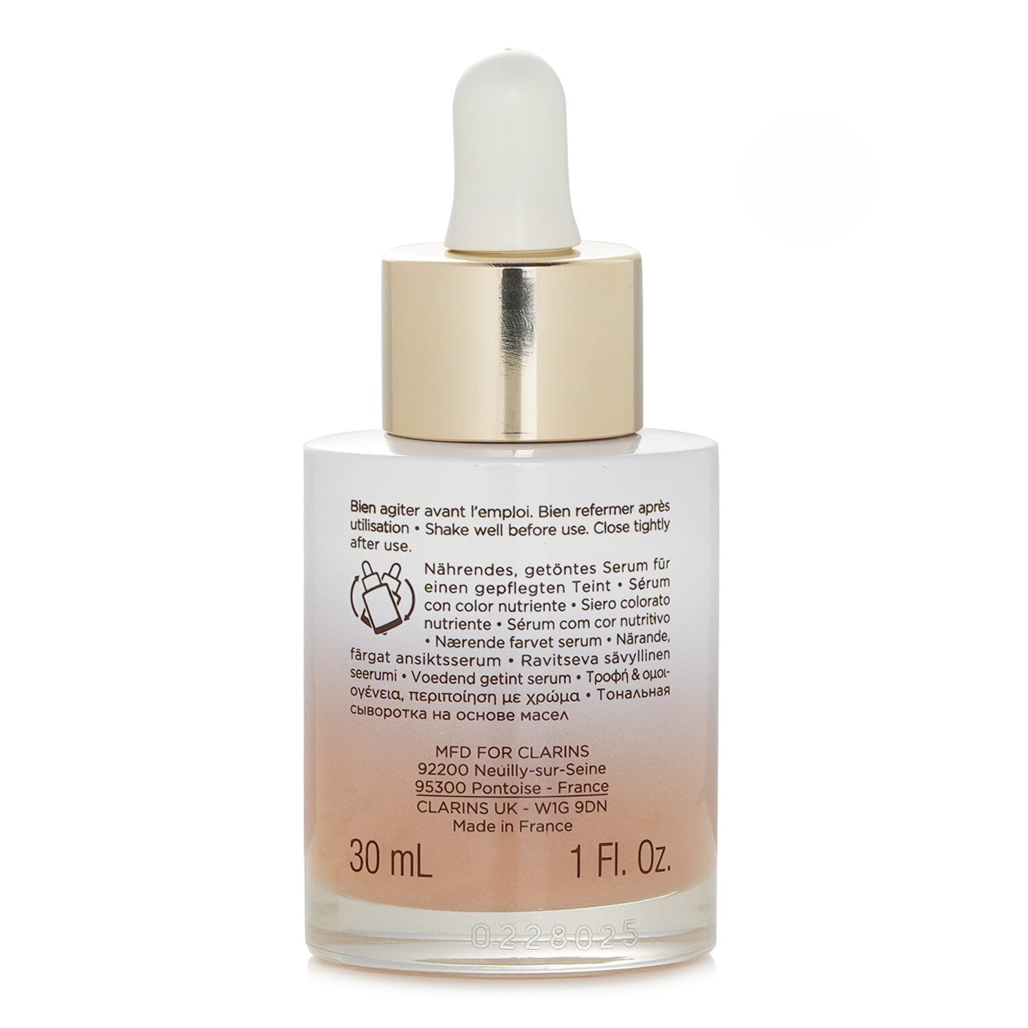 Clarins Tinted Oleo Serum Healthy Glow & Nourishing Tint Liquid Foundation - # 2