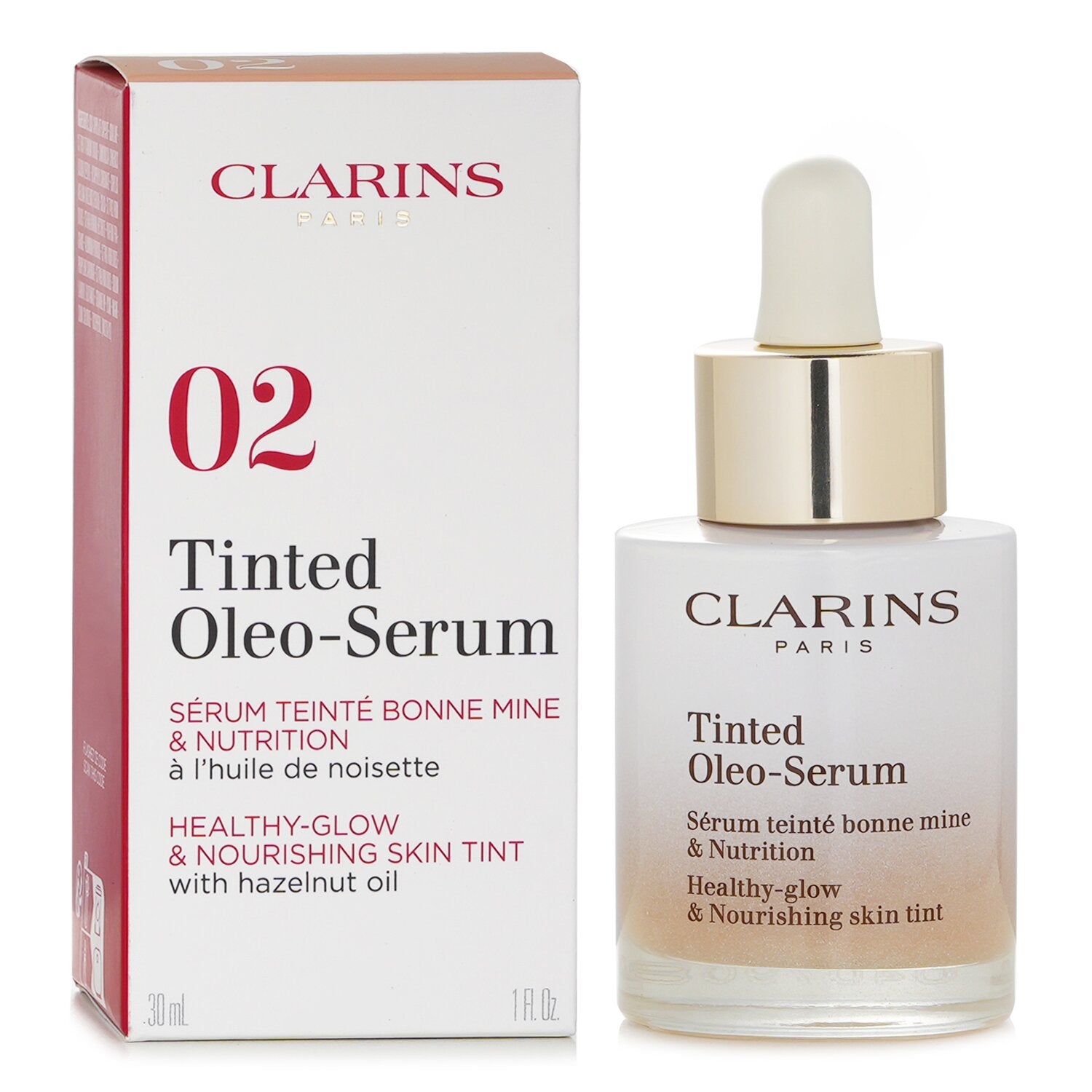 Clarins Tinted Oleo Serum Healthy Glow & Nourishing Tint Liquid Foundation 30ml/