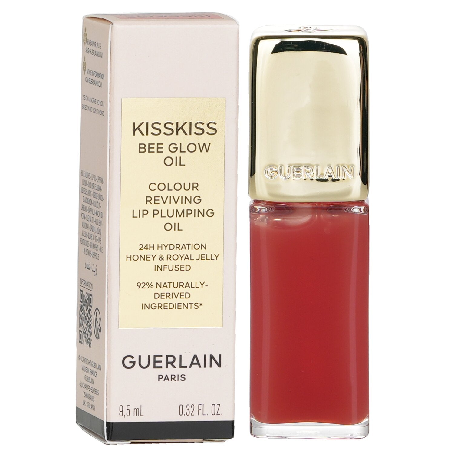 Guerlain KissKiss Bee Glow Oil Colour Reviving Lip Plumping Oil - # 309 Honey Gl
