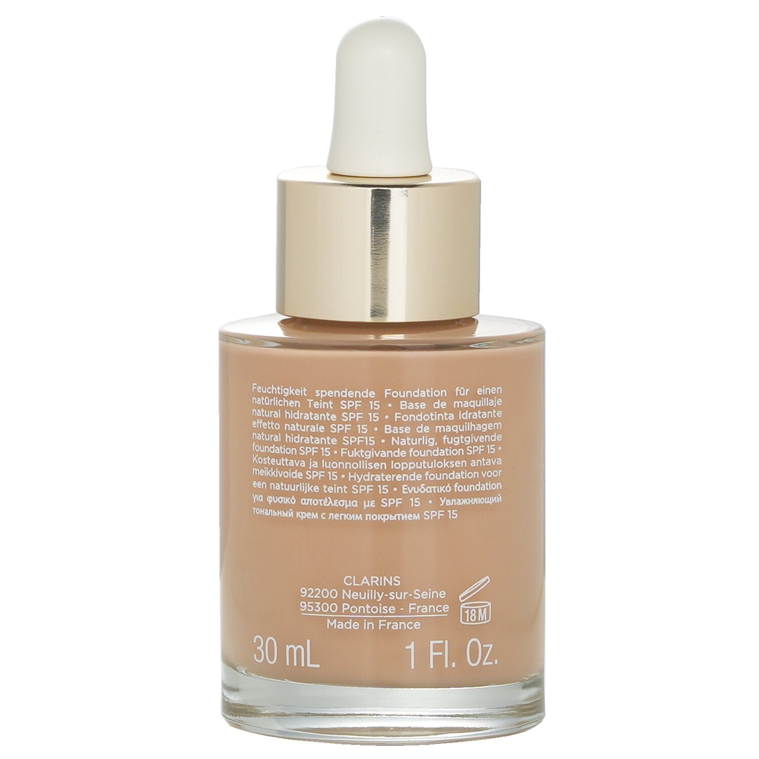 Clarins Skin Illusion Natural Hydrating Foundation SPF 15 #108.5W 30ml/1oz