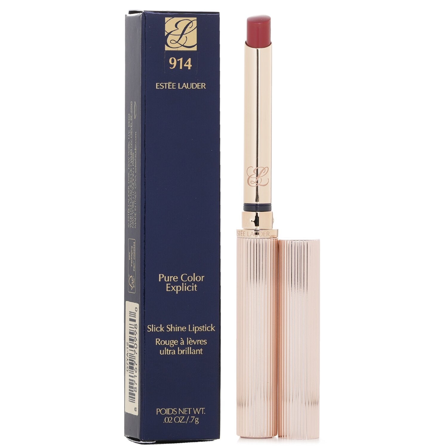 Estee Lauder Pure Color Explicit Slick Shine Lipstick - # 914 Adrenaline Rush 0.
