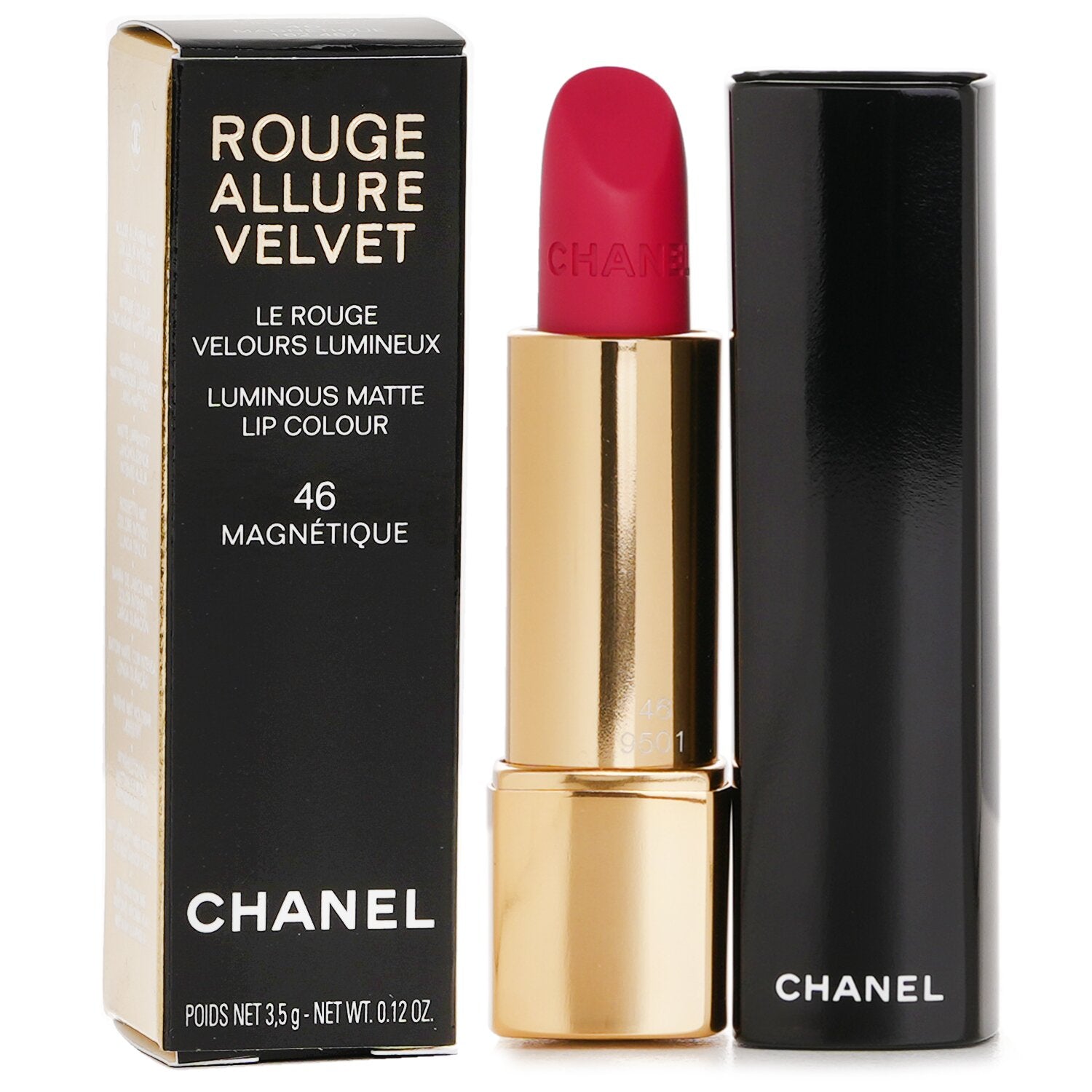 Chanel Rouge Allure Velvet Luminous Matte Lip Colour - # 46 Magnetique 3.5g/0.12