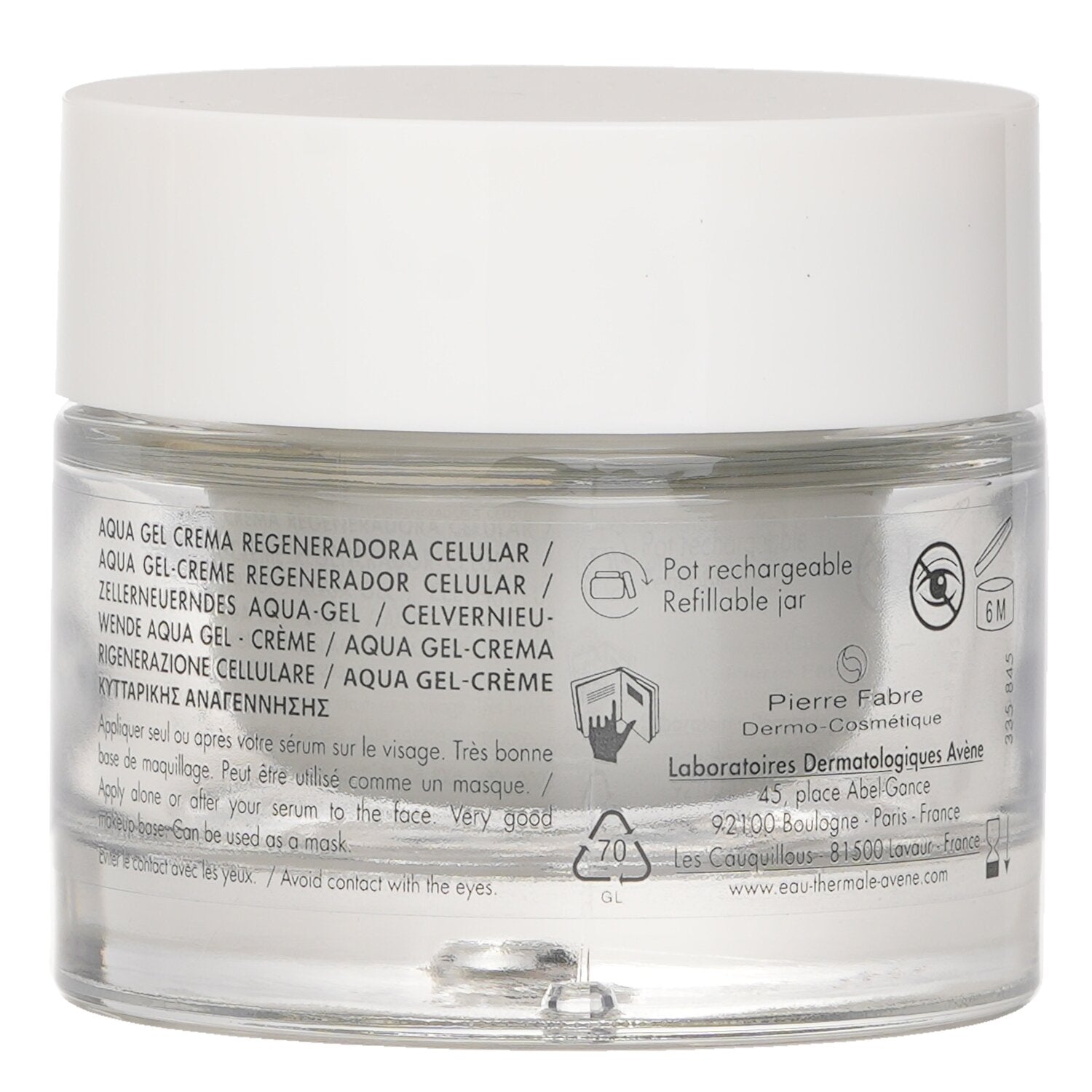 Avene Hyaluron Activ B3 Aqua Cell Renewal Aqua Cream In Gel 50ml
