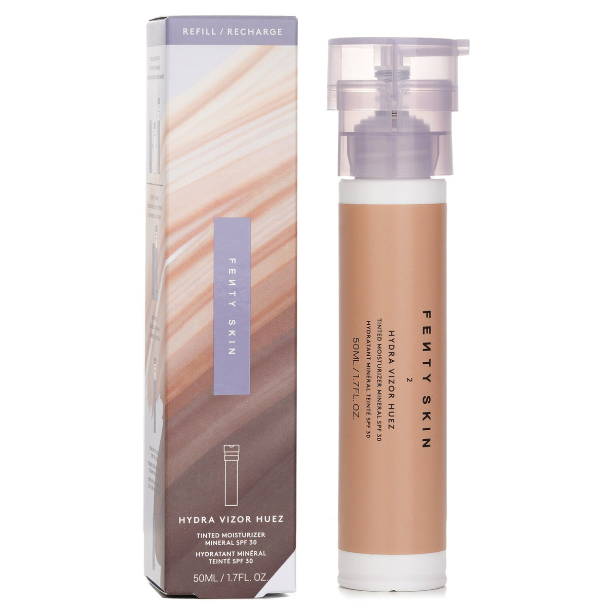 Fenty Beauty by Rihanna Hydra Vizor Huez Tinted Moisturizer SPF 30 Refill - #