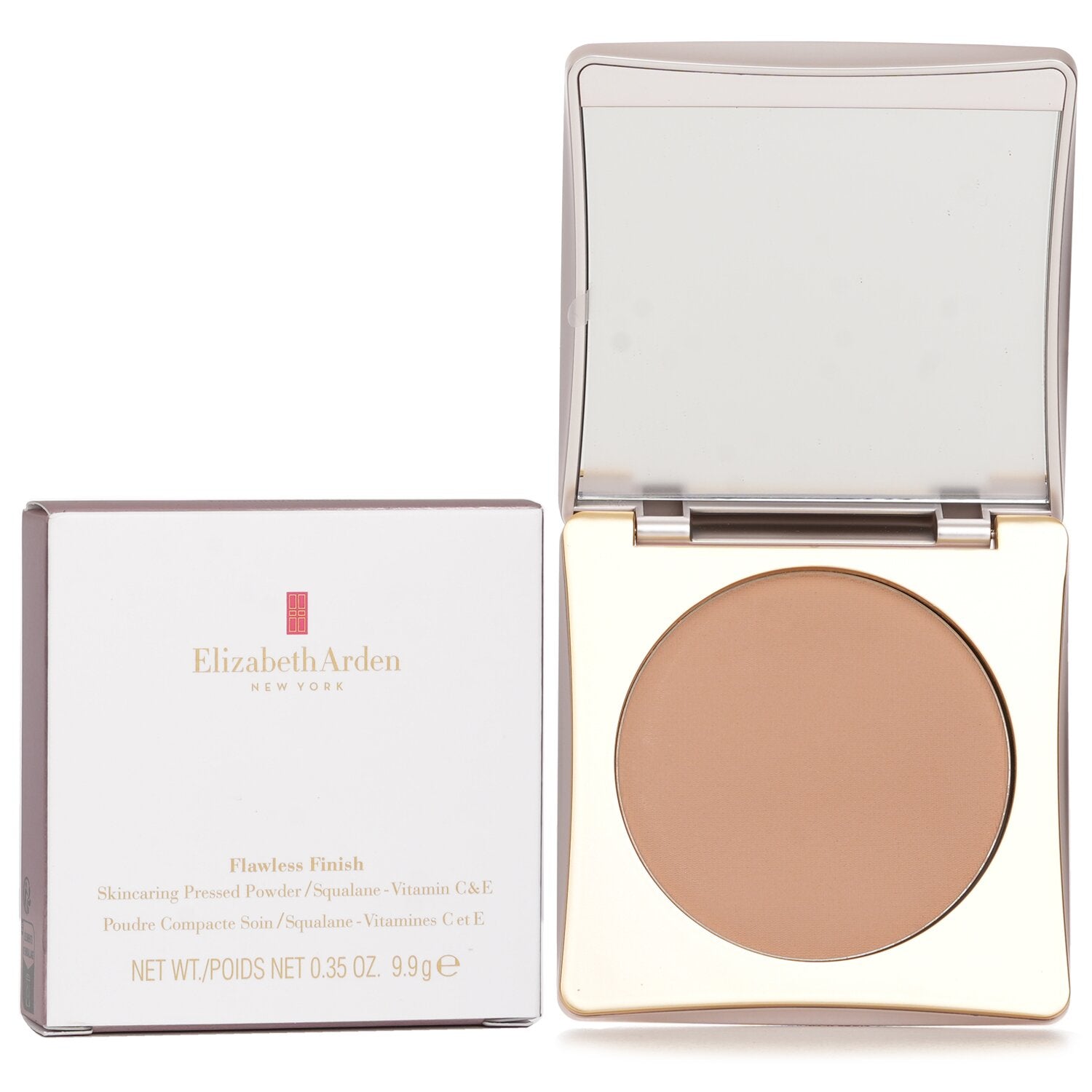 Elizabeth Arden Flawless Finish Skincaring Pressed Powder - # Medium 9.9g