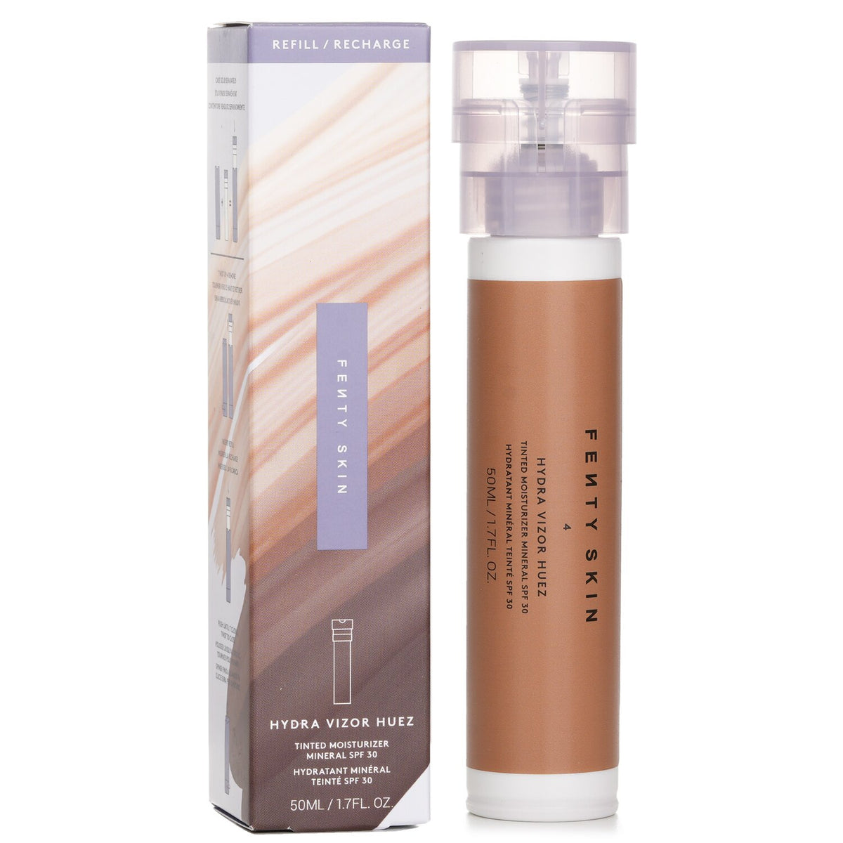 Fenty Beauty by Rihanna Hydra Vizor Huez Tinted Moisturizer Mineral SPF 30