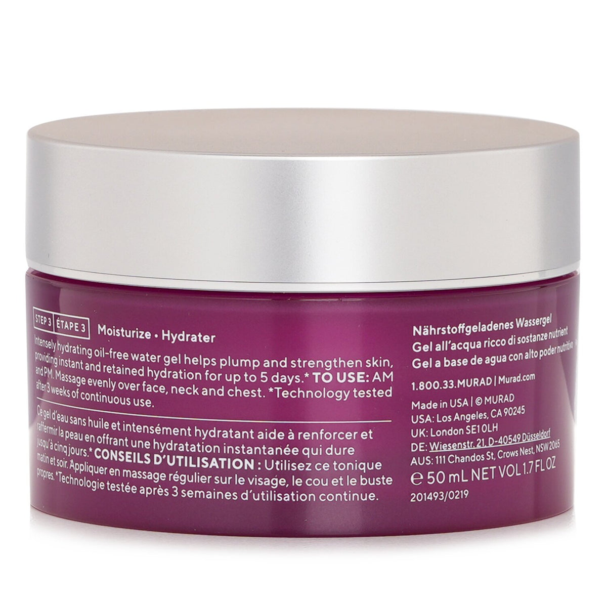 Murad Hydration Nutrient Charged Water Gel 50ml/1.7oz