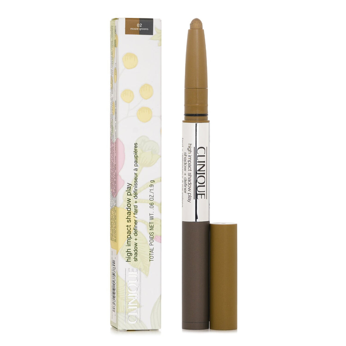 Clinique High Impact Shadow Play™ Shadow + Definer - # 02 Mixed Greens 1.9g