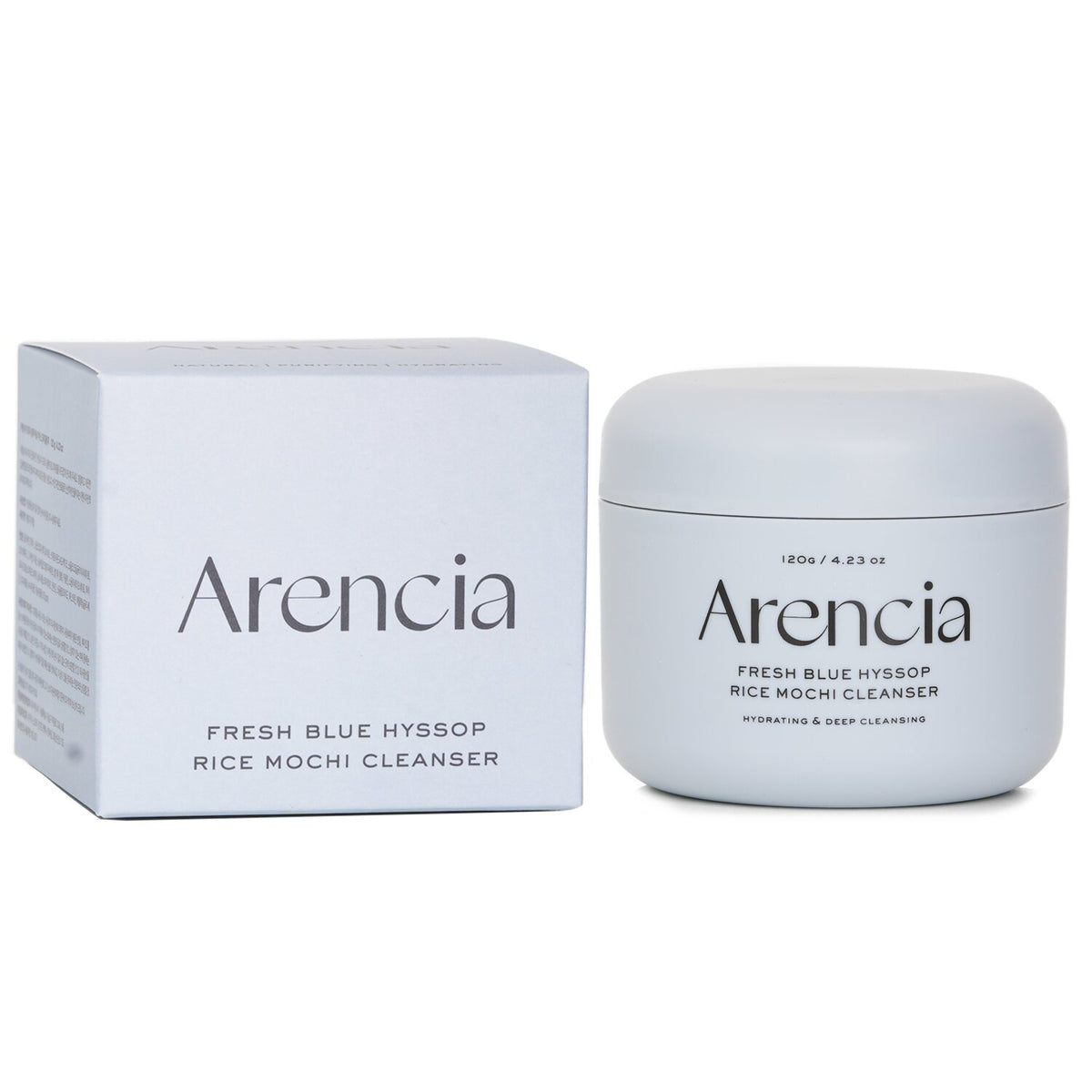 Arencia Blue Hyssop Rice Mochi Cleanser 120g