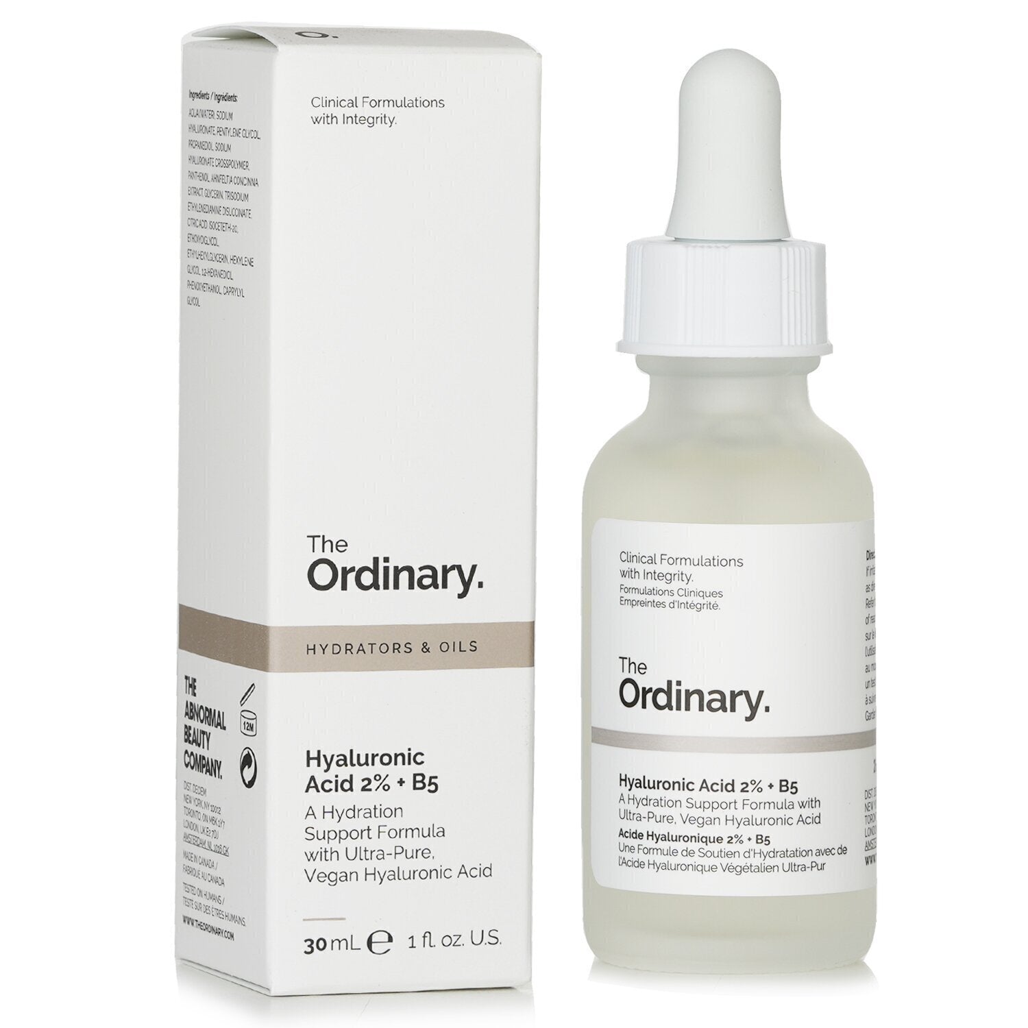 The Ordinary Hyaluronic Acid 2% +B5 Hydration Support Formula (Packaging Random