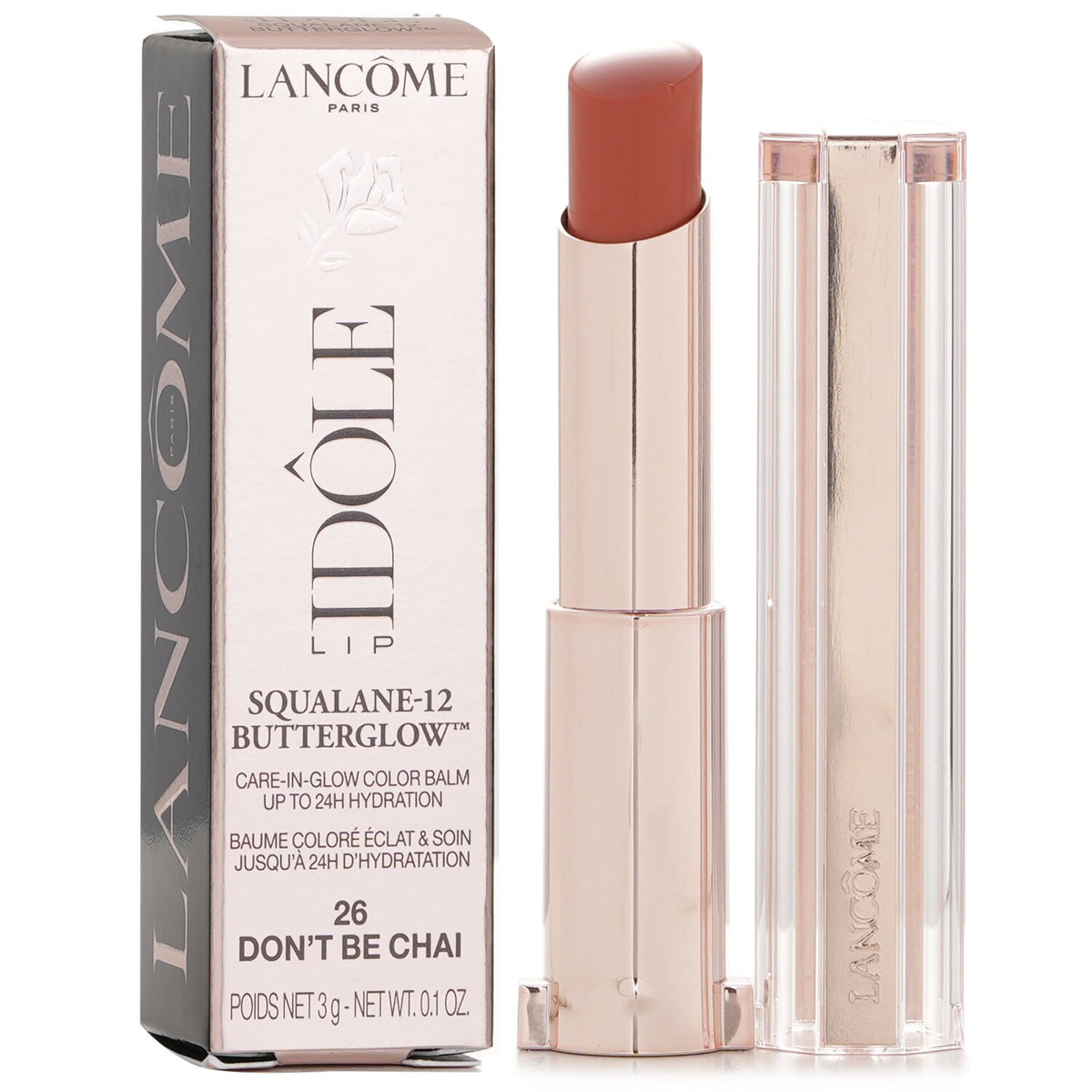 Lancome Lip Idôle Butterglow Color Balm - # 26 Don'T Be Chai 3g