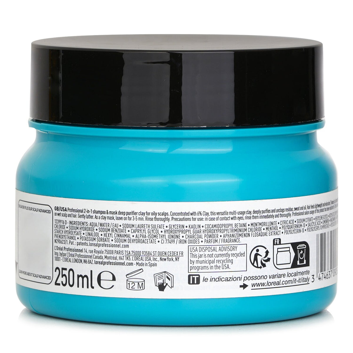 L'Oreal Scalp Advanced Professional Clay 250ml