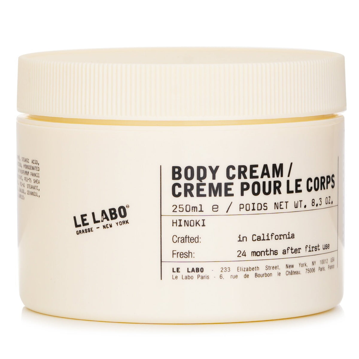 Le Labo Hinoki Body Cream 250ml