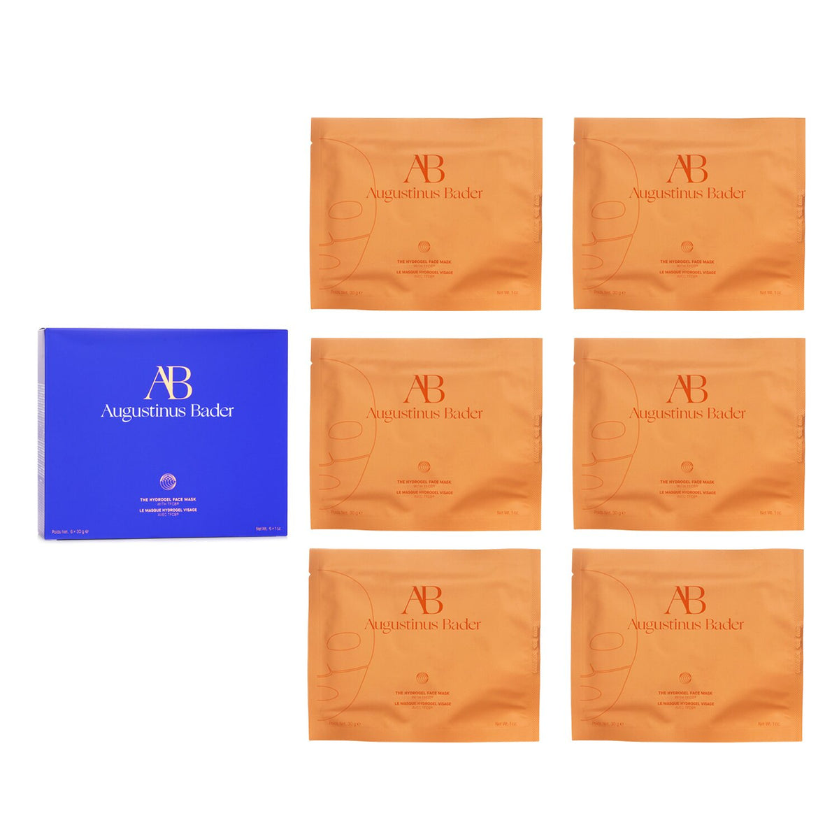Augustinus Bader The Hydrogel Face Mask 6 x30g