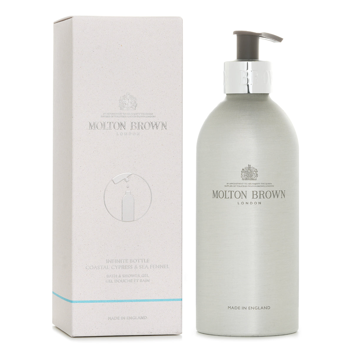 Molton Brown Infinite Bottle Coastal Cypress & Sea Fennel Bath & Shower