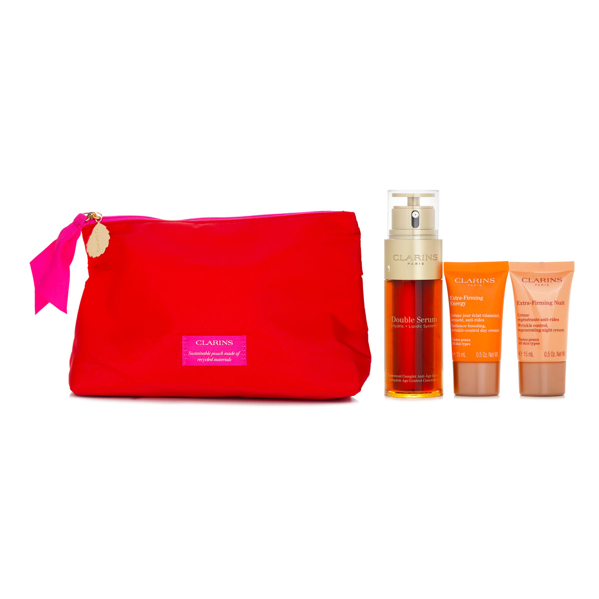 Clarins Double Serum & Extra-Firming Collection: Double Serum 50ml + Day