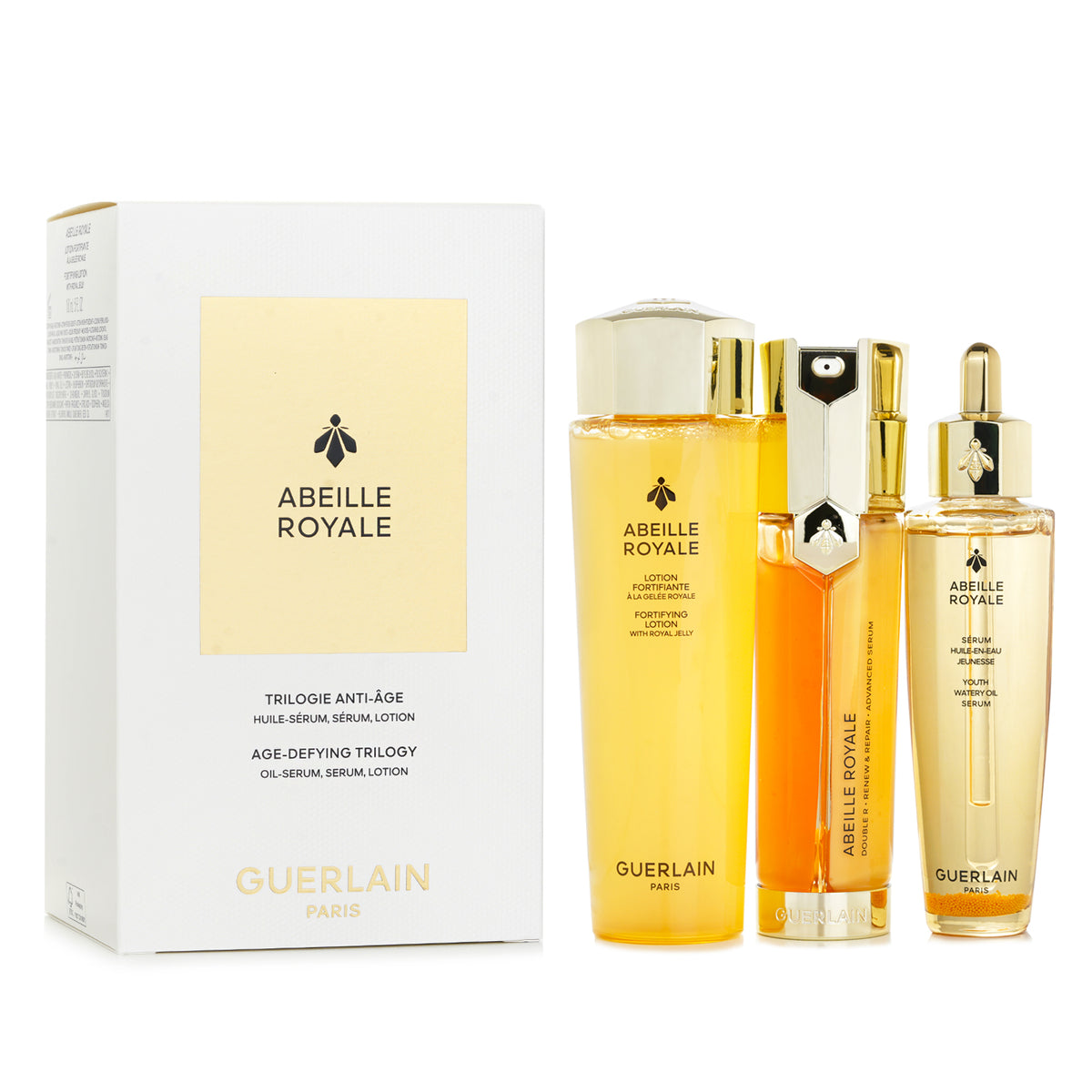 Guerlain Abeille Royale Anti Aging Skincare 3 Step Duo Set (Lotion 150ml +