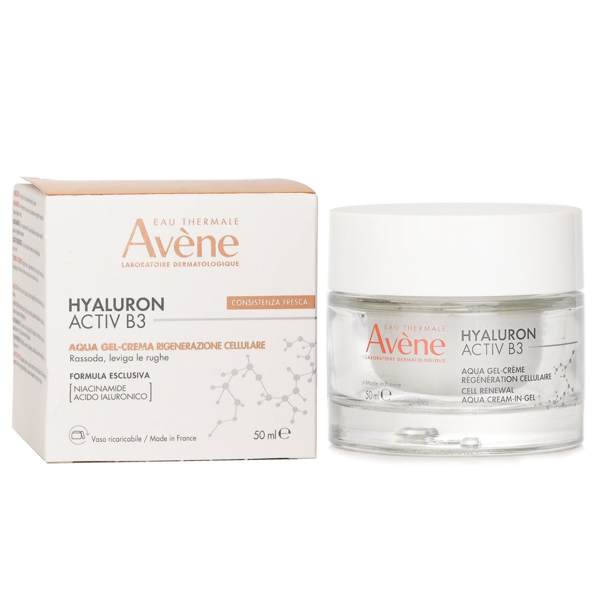 Avene Hyaluron Activ B3 Aqua Cell Renewal Aqua Cream In Gel (Exp.Date 31 Jan