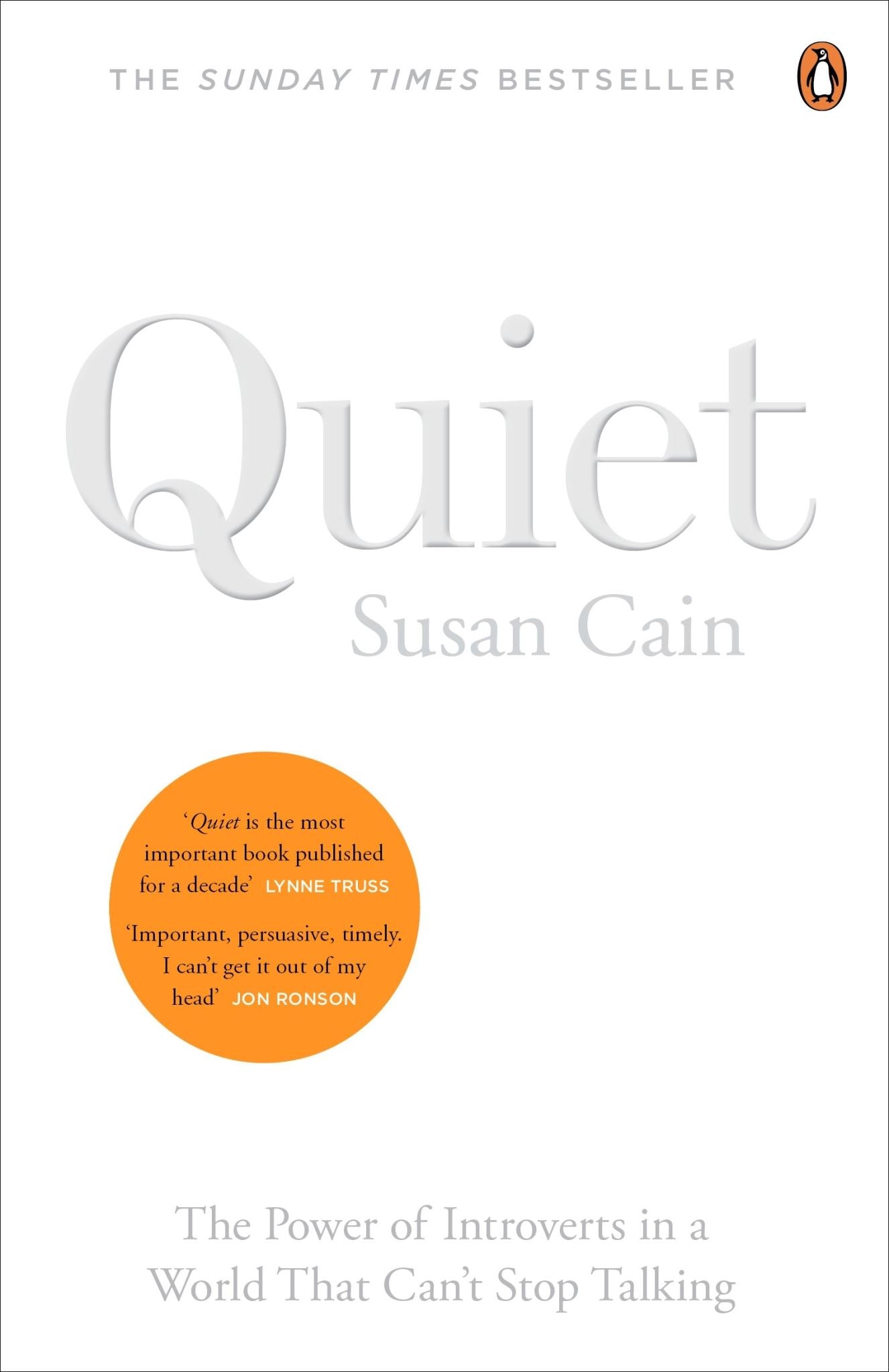 Quiet:The power of introverts in a world that can't stop talking