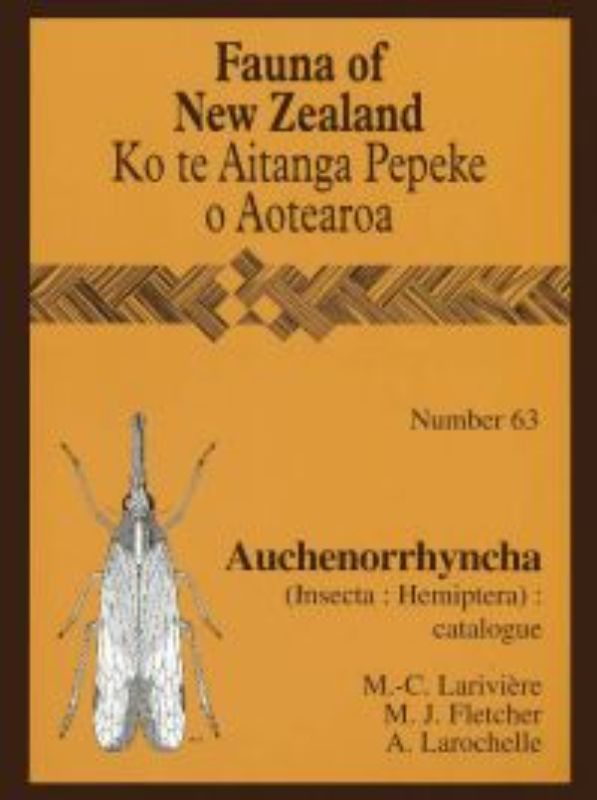 Fauna of New Zealand 63 : Auchenorryhncha