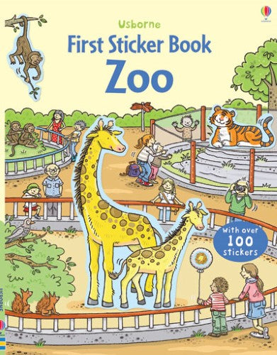 First Sticker Book Zoo
