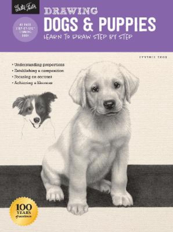 Dogs and Puppies (Drawing)