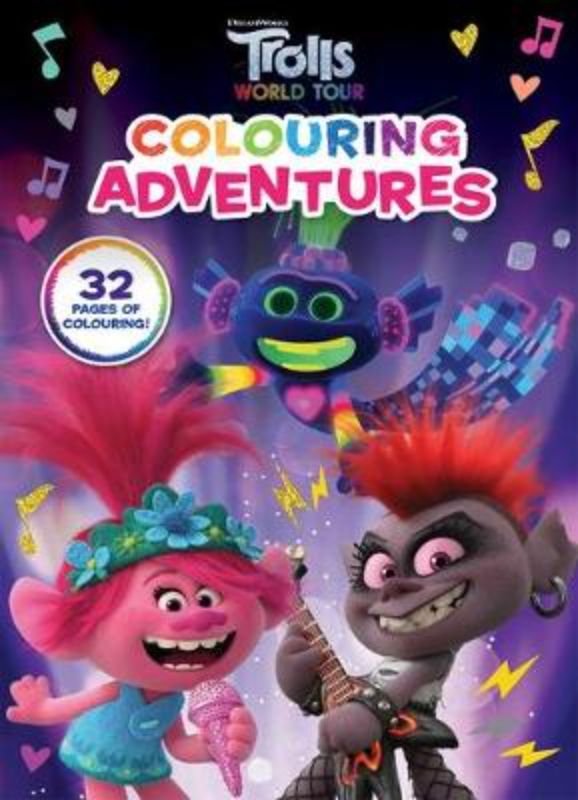 Trolls 2 Colouring Adventures
