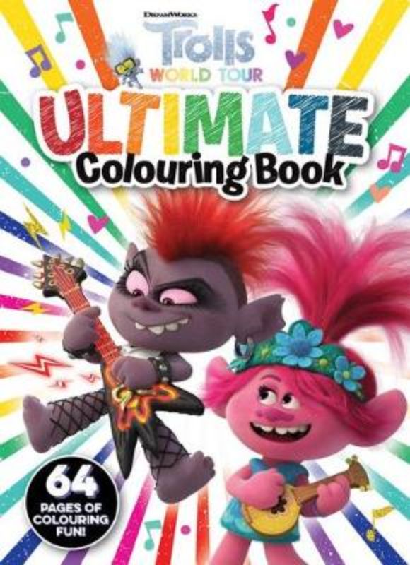 Trolls 2 Ultimate Colouring