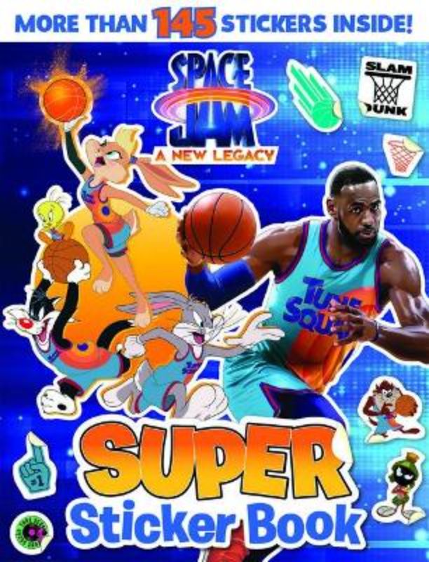 SPACE JAM: A NEW Legacy™: SUPER STICKER BOOK (WARNER BROS)