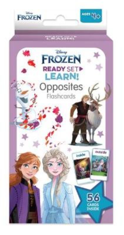 Disney Frozen: Opposites Flashcards 4+