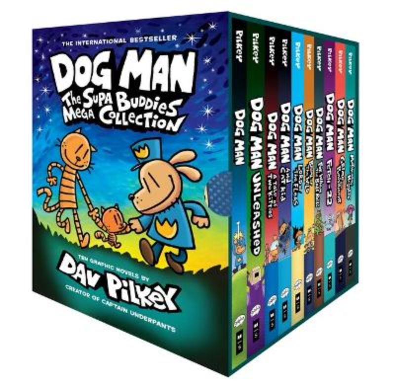 Dog Man: The Supa Buddies Mega 10 Book Collection