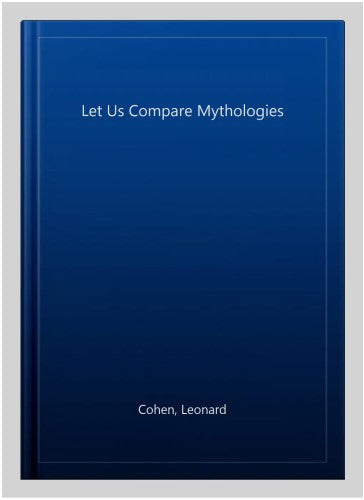 Let Us Compare Mythologies