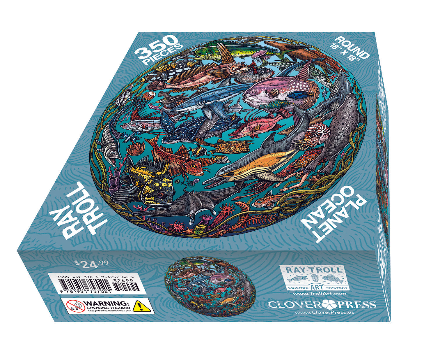 Planet Ocean: A Ray Troll Puzzle