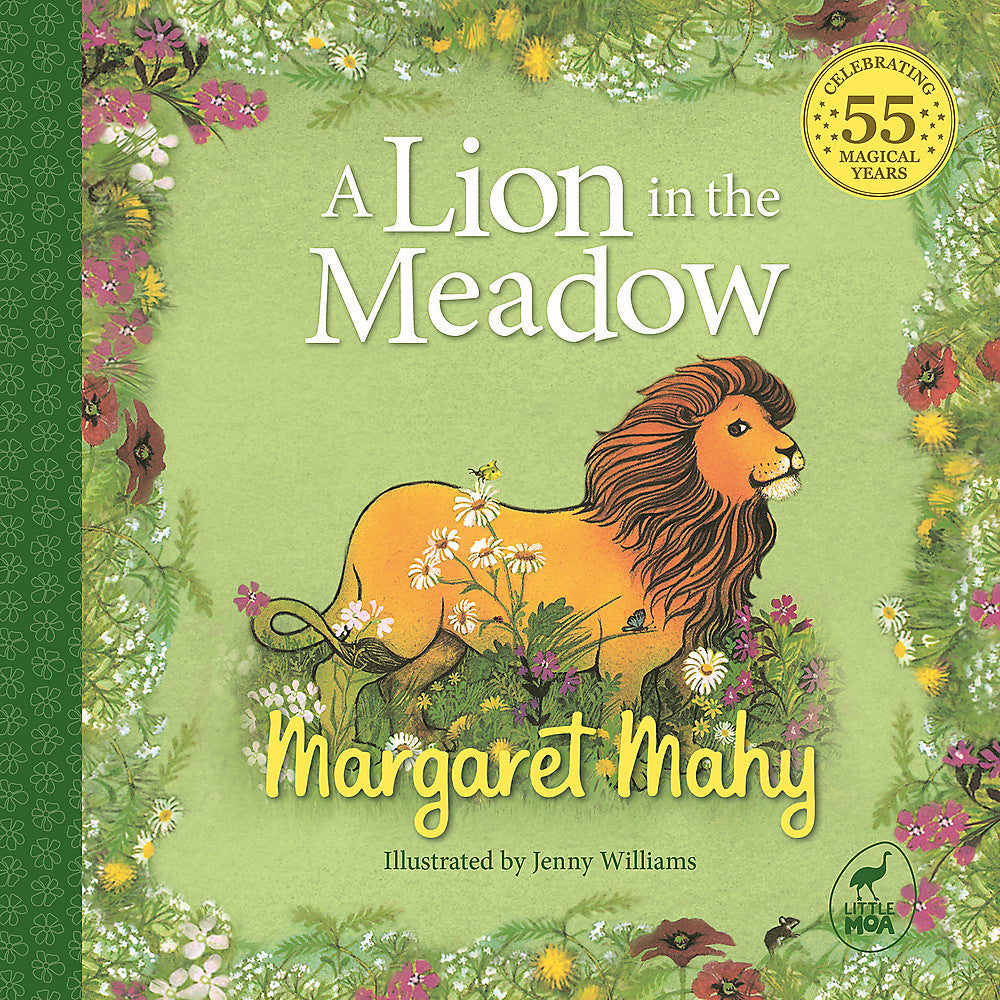 A Lion in the Meadow - Board Book