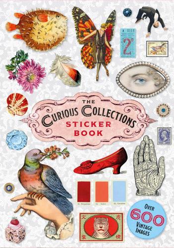 Curious Collections Sticker Book With 800+ Vintage Stickers