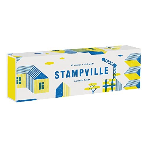 Stampville 25 stamps 2 ink pads