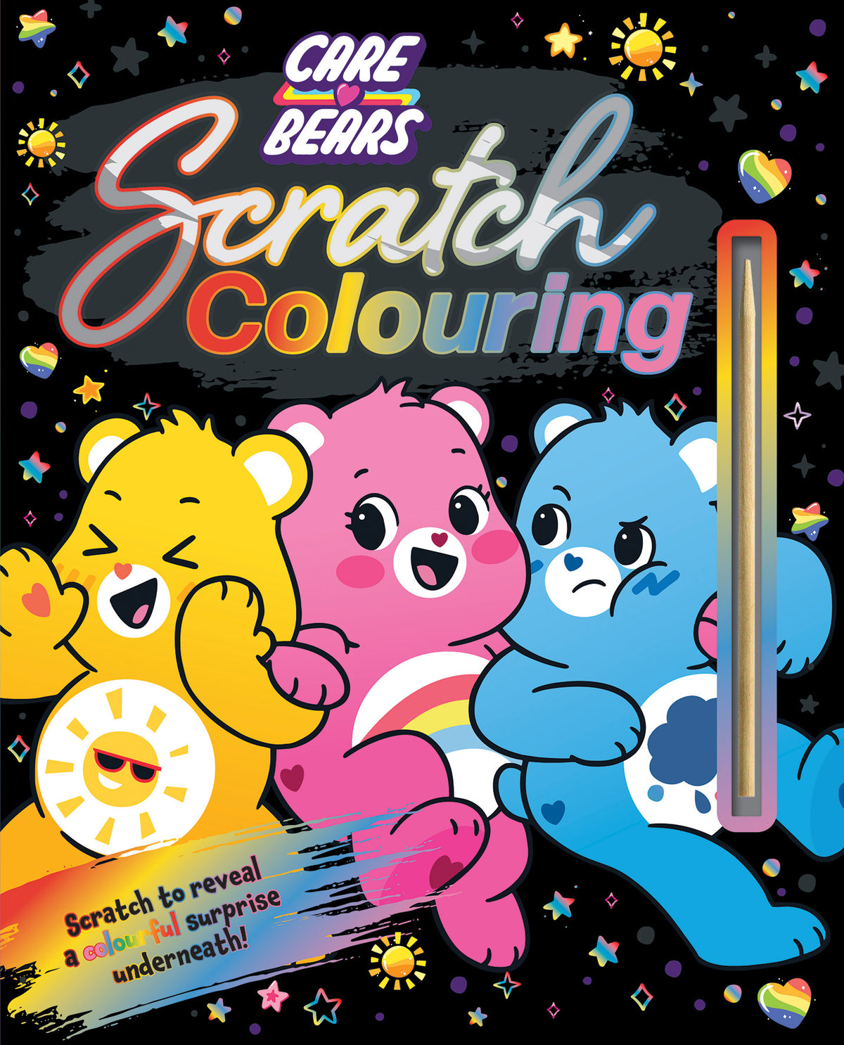 Care Bears: Scratch Colouring