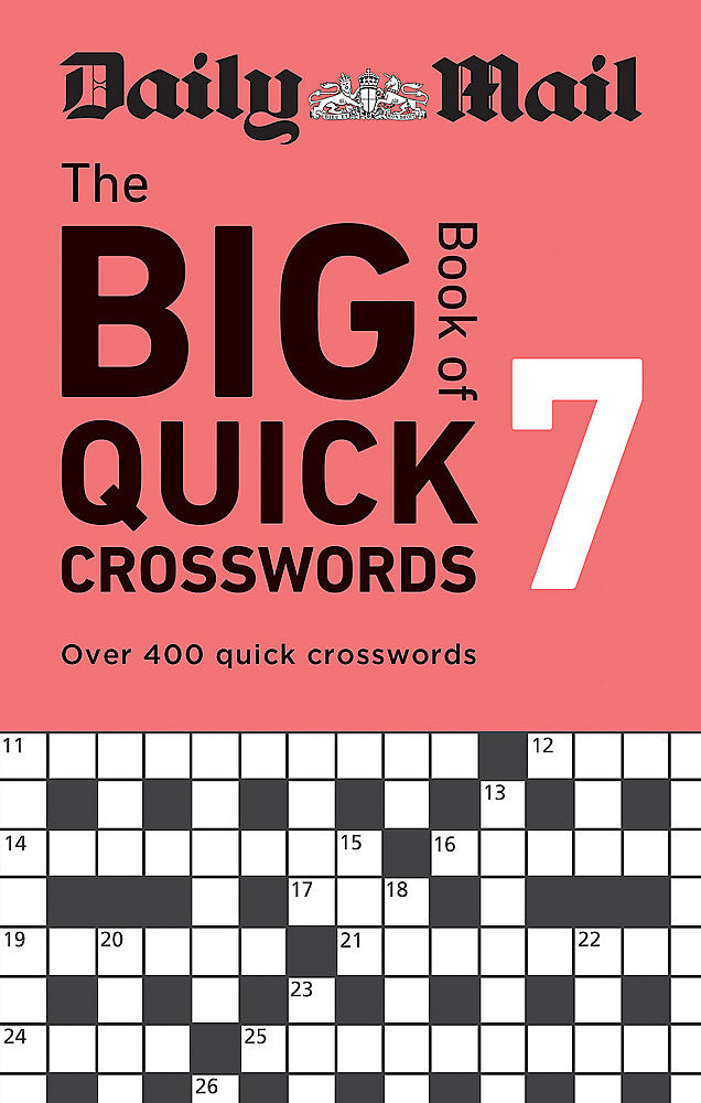 Daily Mail Big Book of Quick Crosswords Volume 7 (9781788405362)