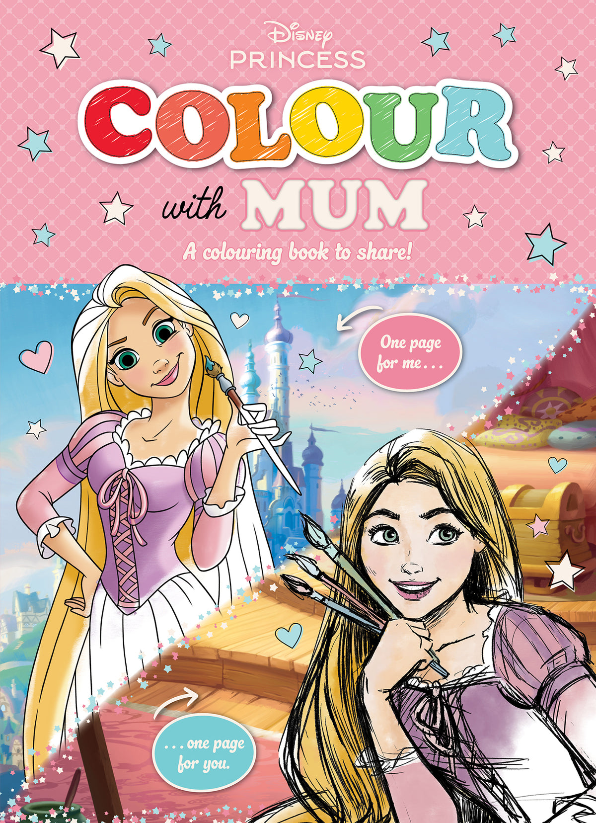 Disney Princess: Colour with Mum