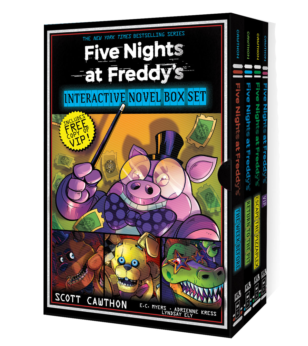 Five Nights At Freddy's: Interactive Novels 4-Book Set