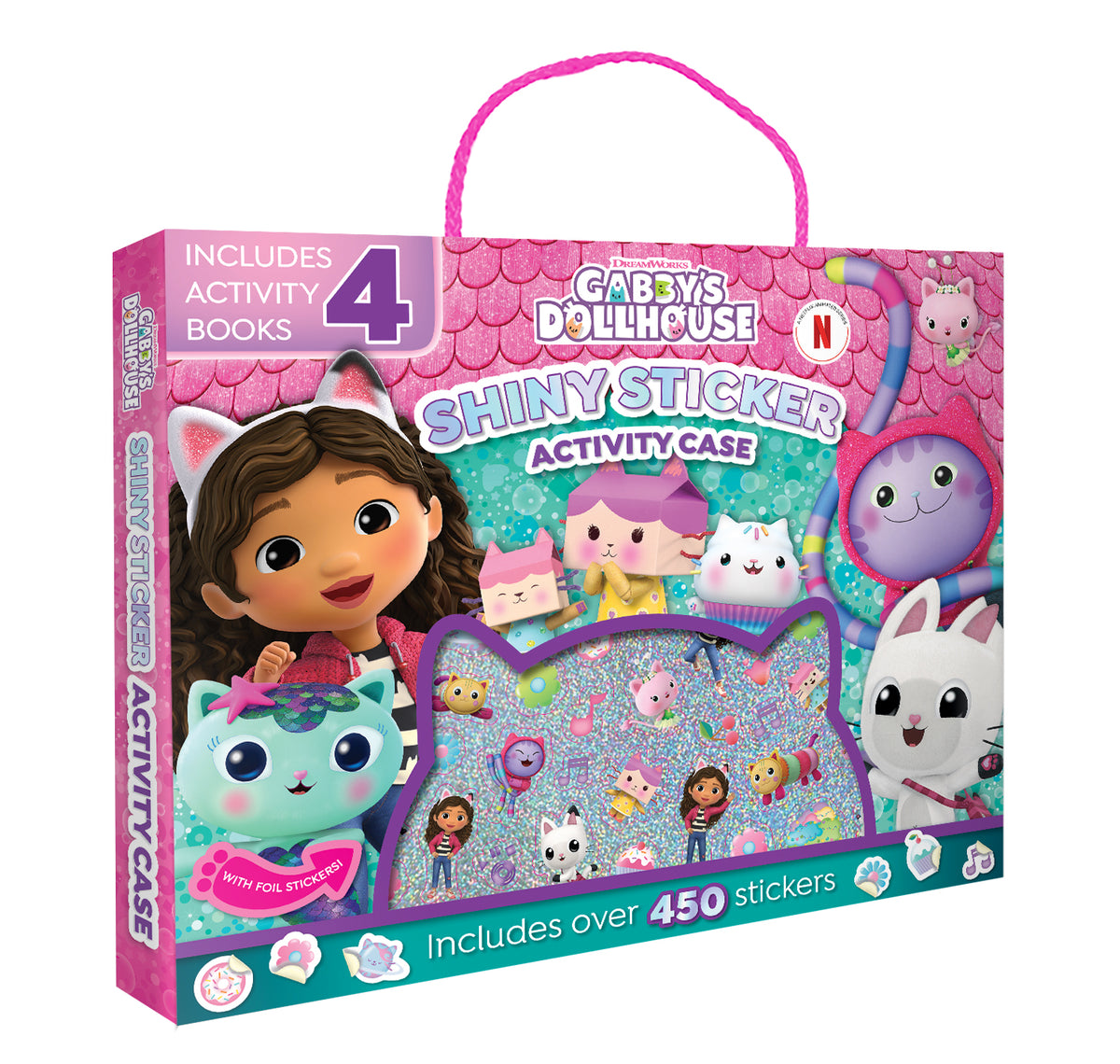 Gabby's Dollhouse: Shiny Sticker Activity Case - DreamWorks