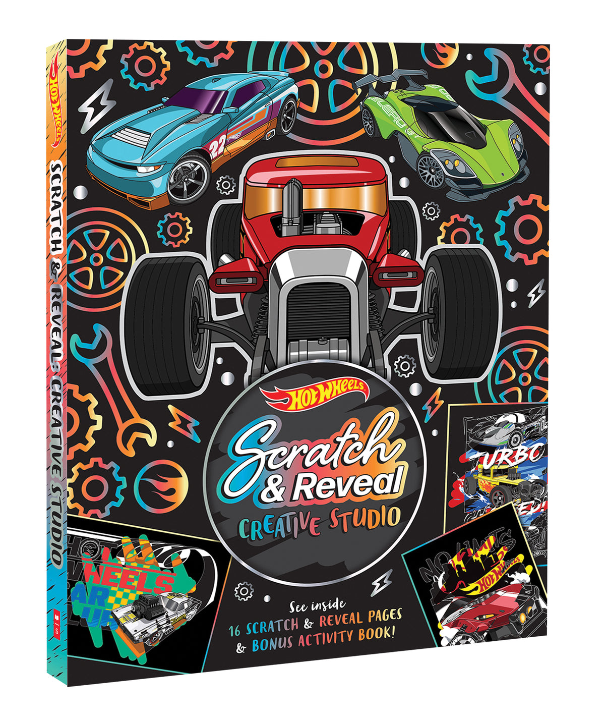 Hot Wheels: Scratch and Reveal Creative Studio - Mattel