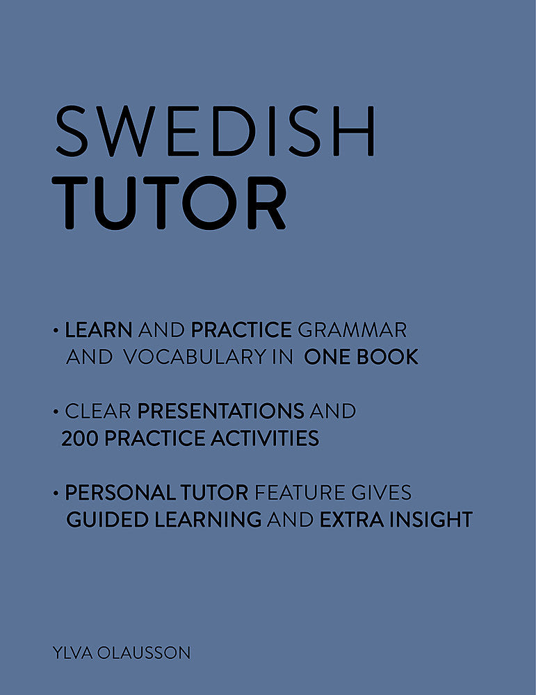 Swedish Tutor: Grammar and Vocabulary Workbook (Learn Swedish with Teach Yoursel