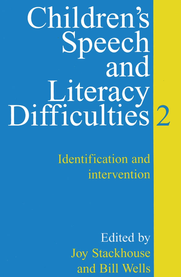 Children's Speech and Literacy Difficulties