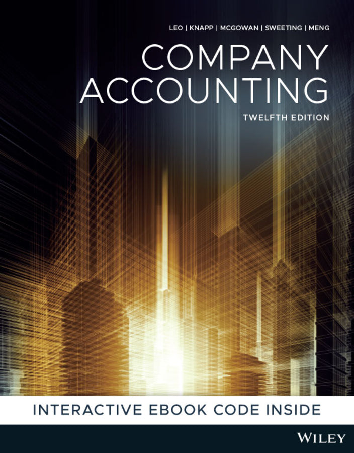 Company Accounting, 12th Edition