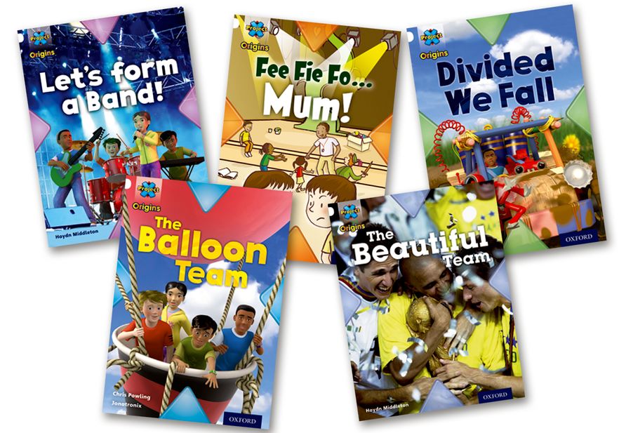 Project X Origins: Oxford Level 10, Working As a Team, Mixed Pack of 5